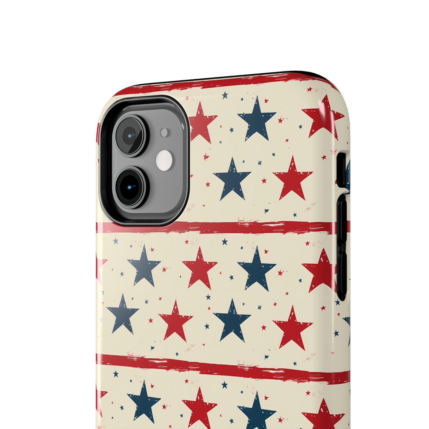 Stars & Stripes Tough Phone Case for iPhone 11, 12, 13, 14, 15, Plus, Pro, Pro Max