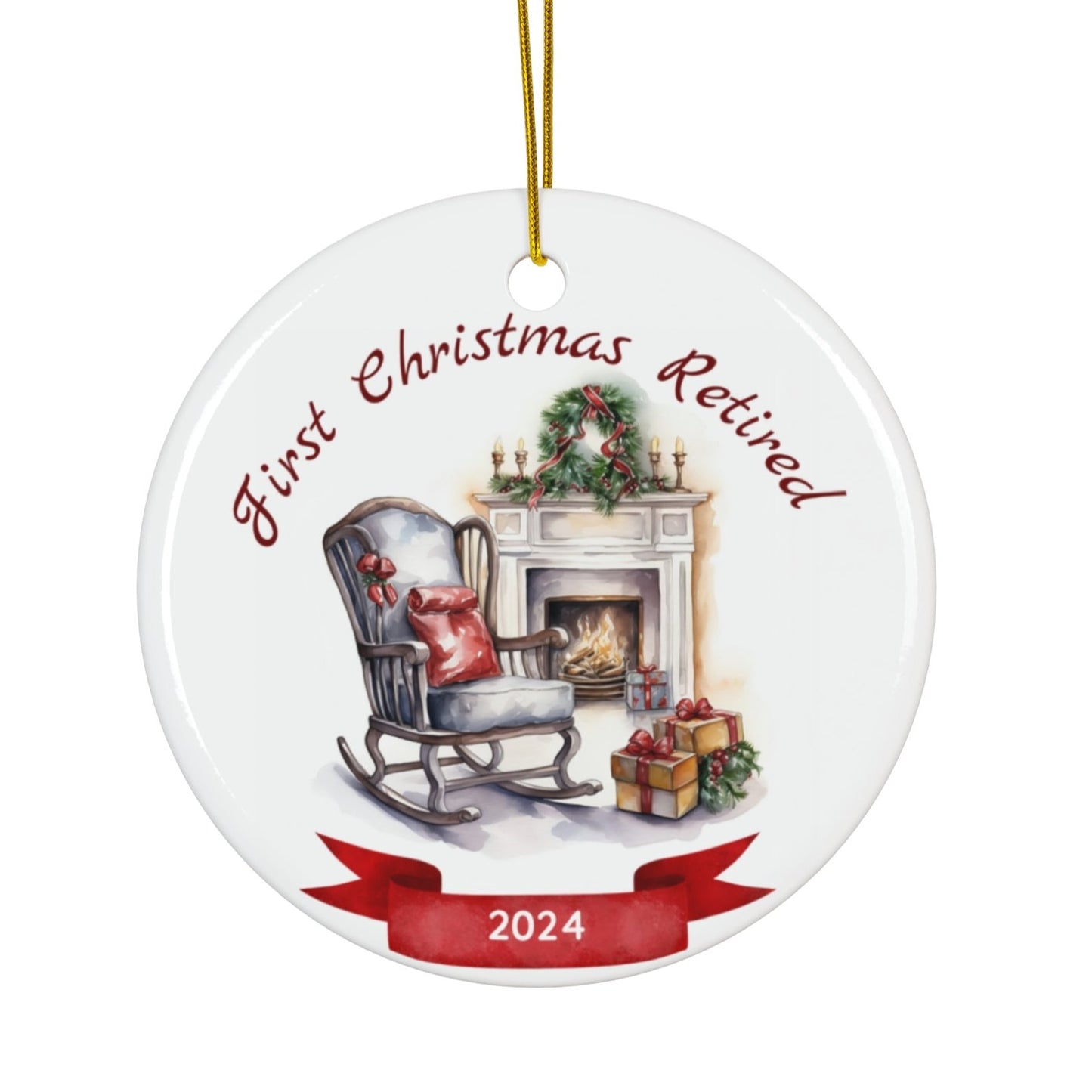 First Christmas Retired Ornament, 2024 Keepsake Holiday Ornament