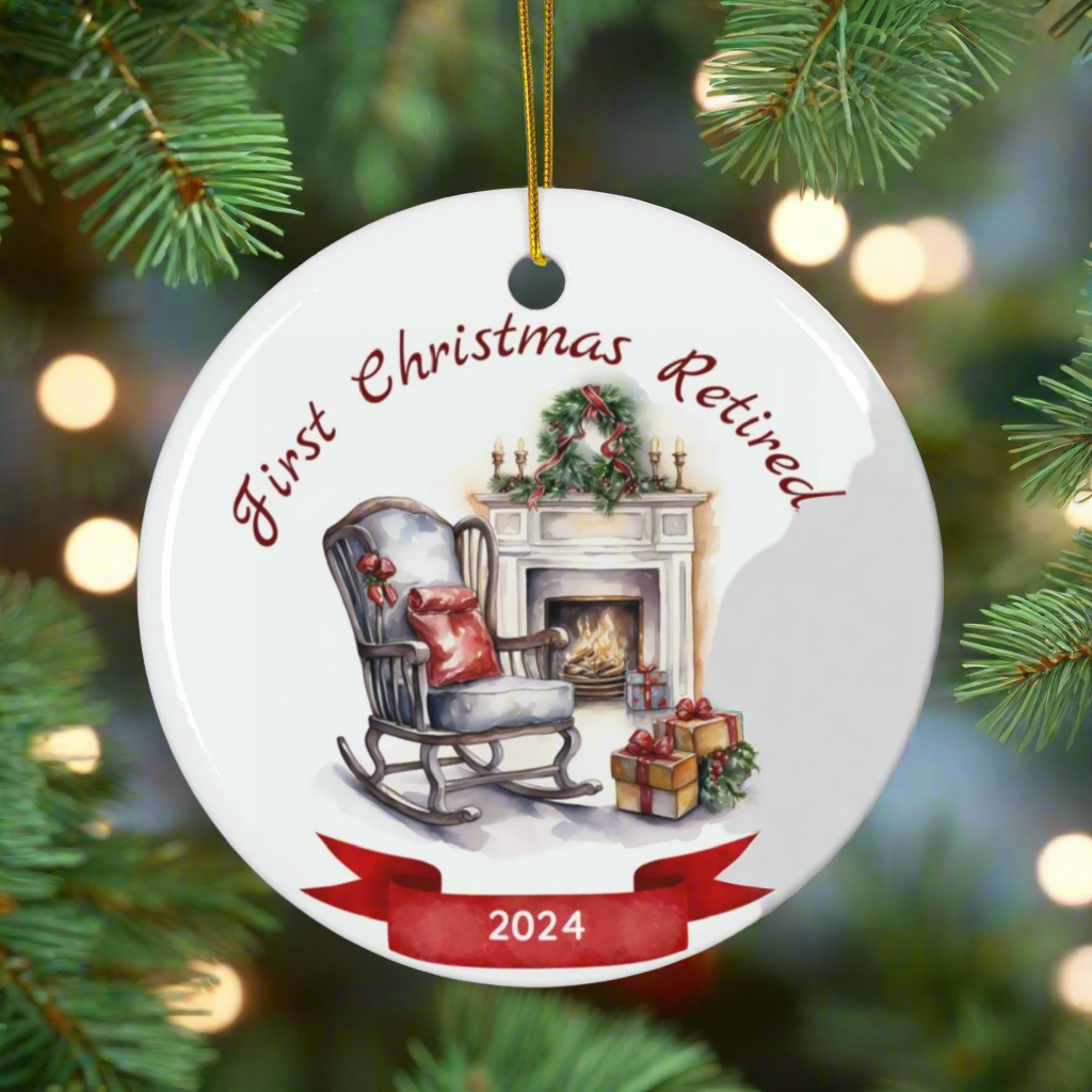 First Christmas Retired Ornament, 2024 Keepsake Holiday Ornament