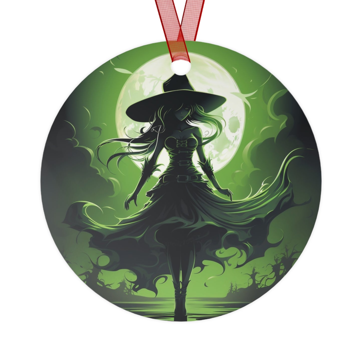 Wicked Witch Halloween Ornament for Mini Tree Decoration