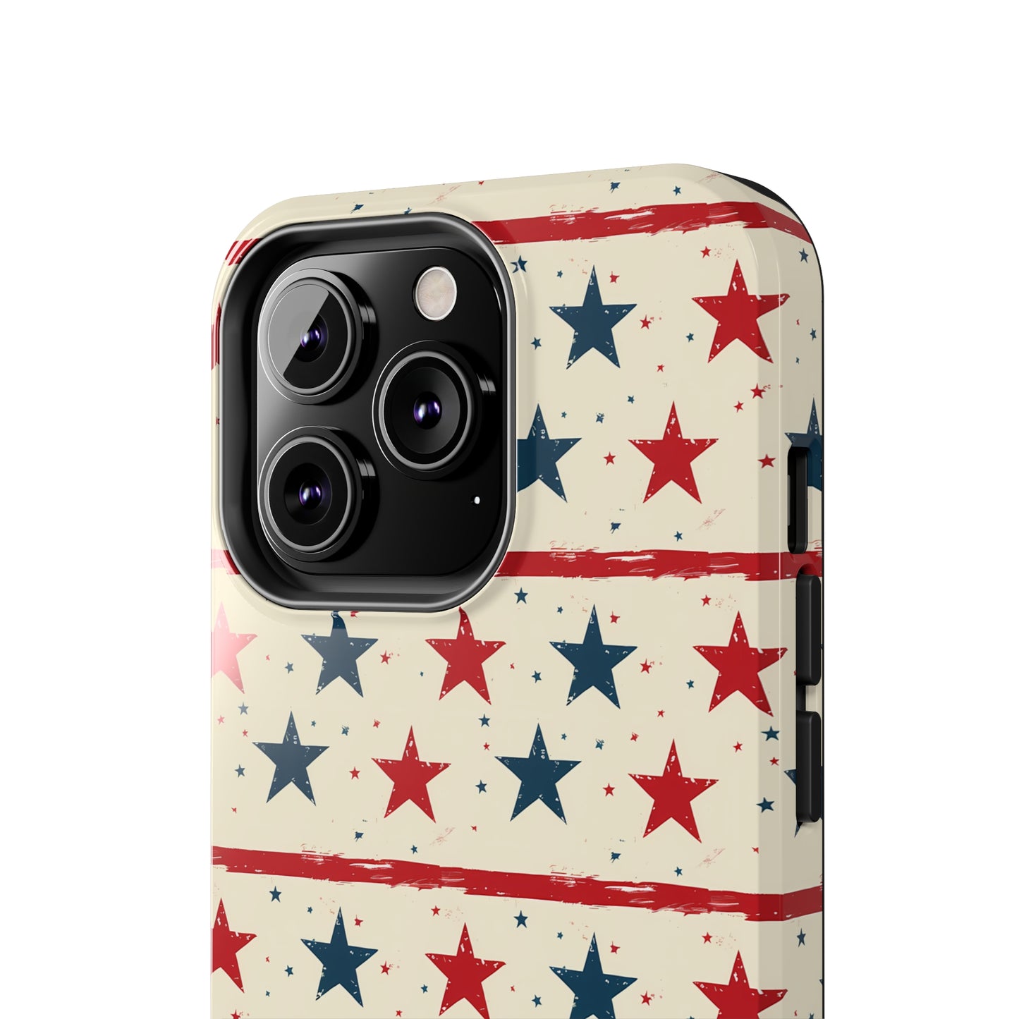 Stars & Stripes Tough Phone Case for iPhone 11, 12, 13, 14, 15, Plus, Pro, Pro Max