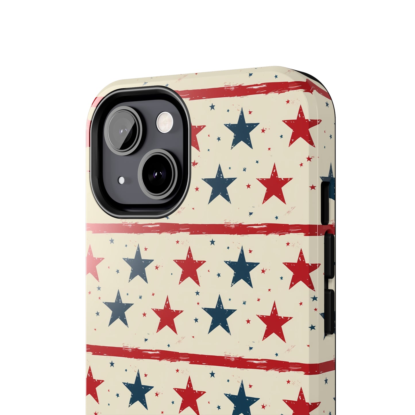 Stars & Stripes Tough Phone Case for iPhone 11, 12, 13, 14, 15, Plus, Pro, Pro Max