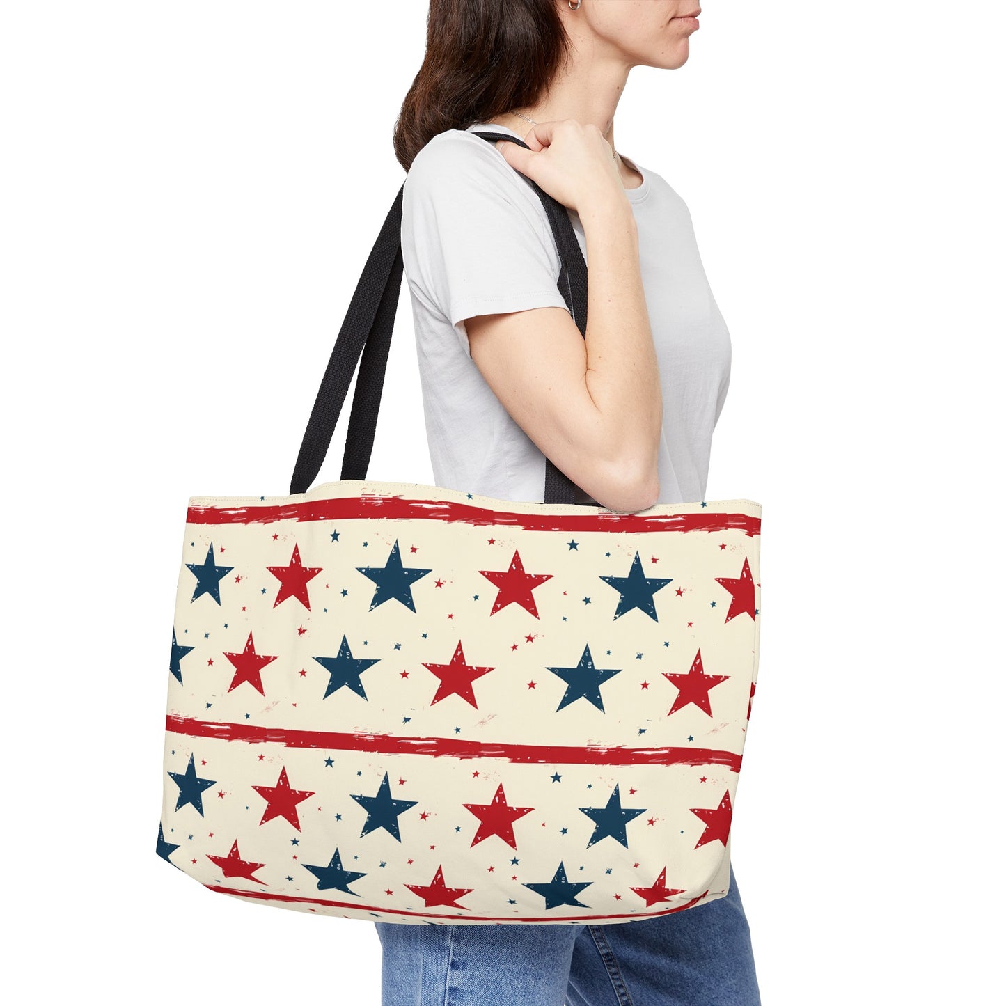 Americana Tote Bag (24" x 13" x 2")