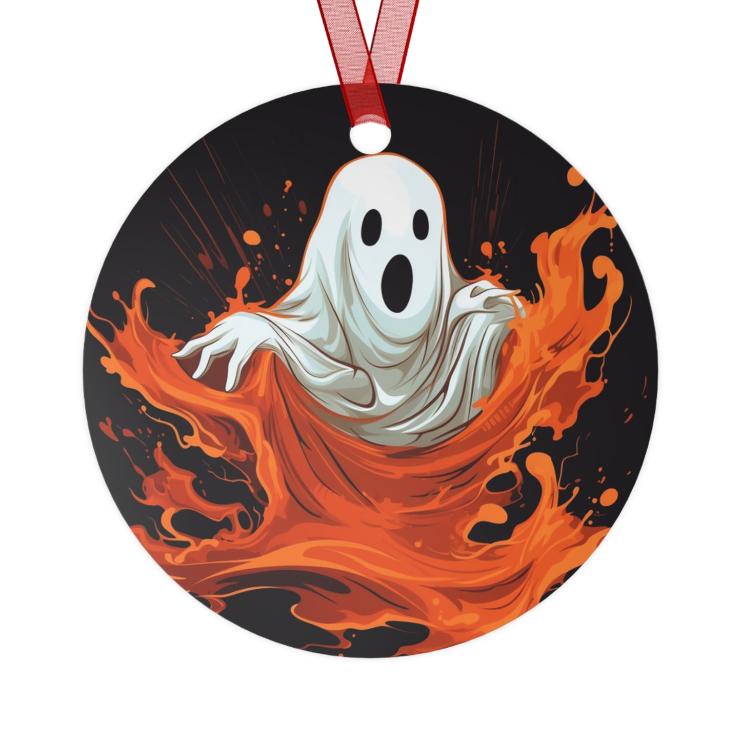 Spooky Ghost Halloween Ornament for Mini Tree Decoration