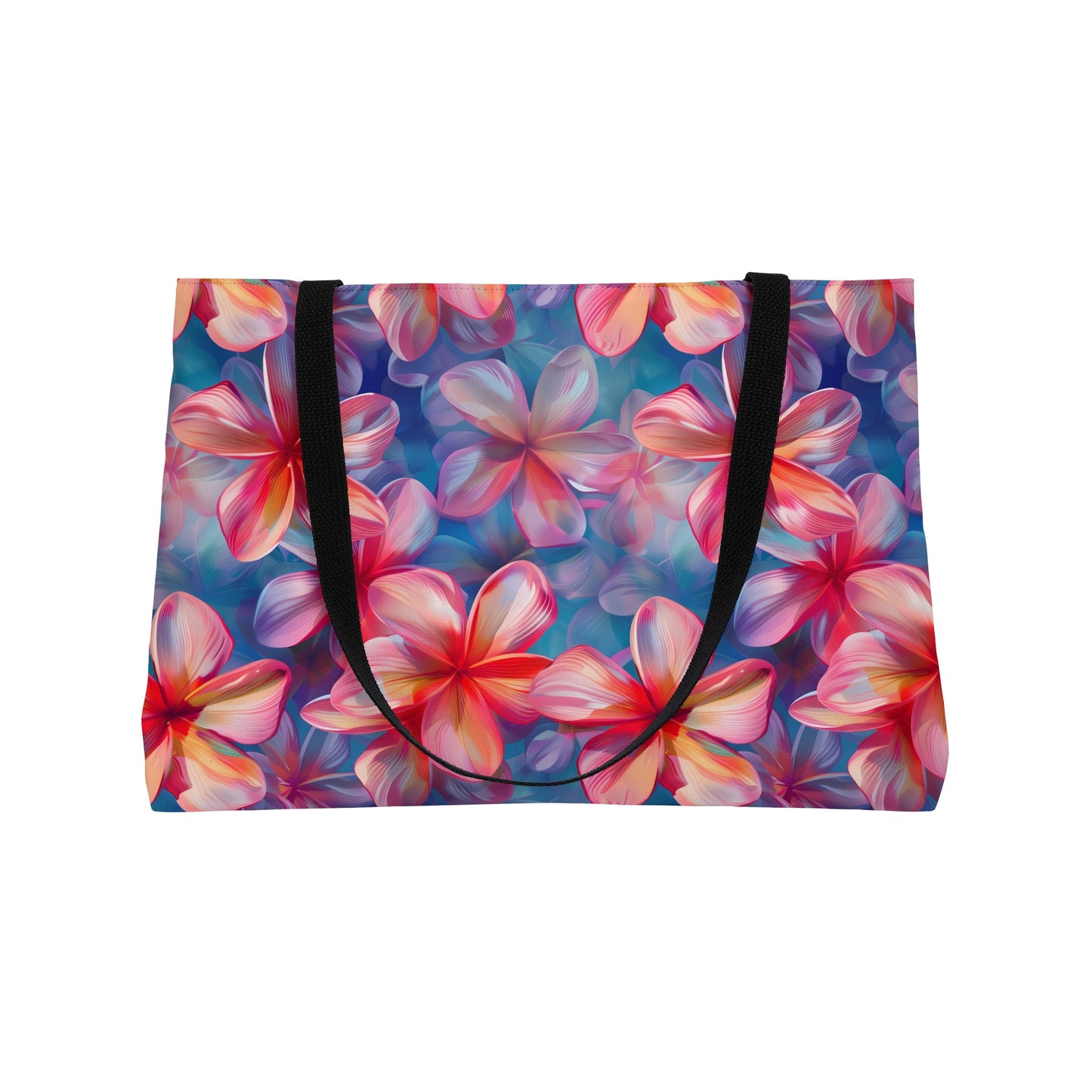 Exotic Plumeria Tote Bag (24" x 13" x 2")