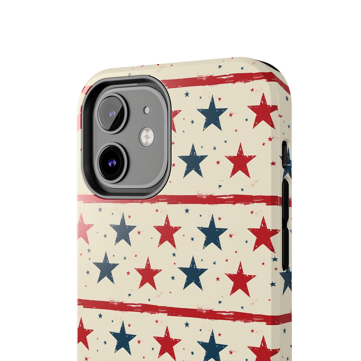 Stars & Stripes Tough Phone Case for iPhone 11, 12, 13, 14, 15, Plus, Pro, Pro Max