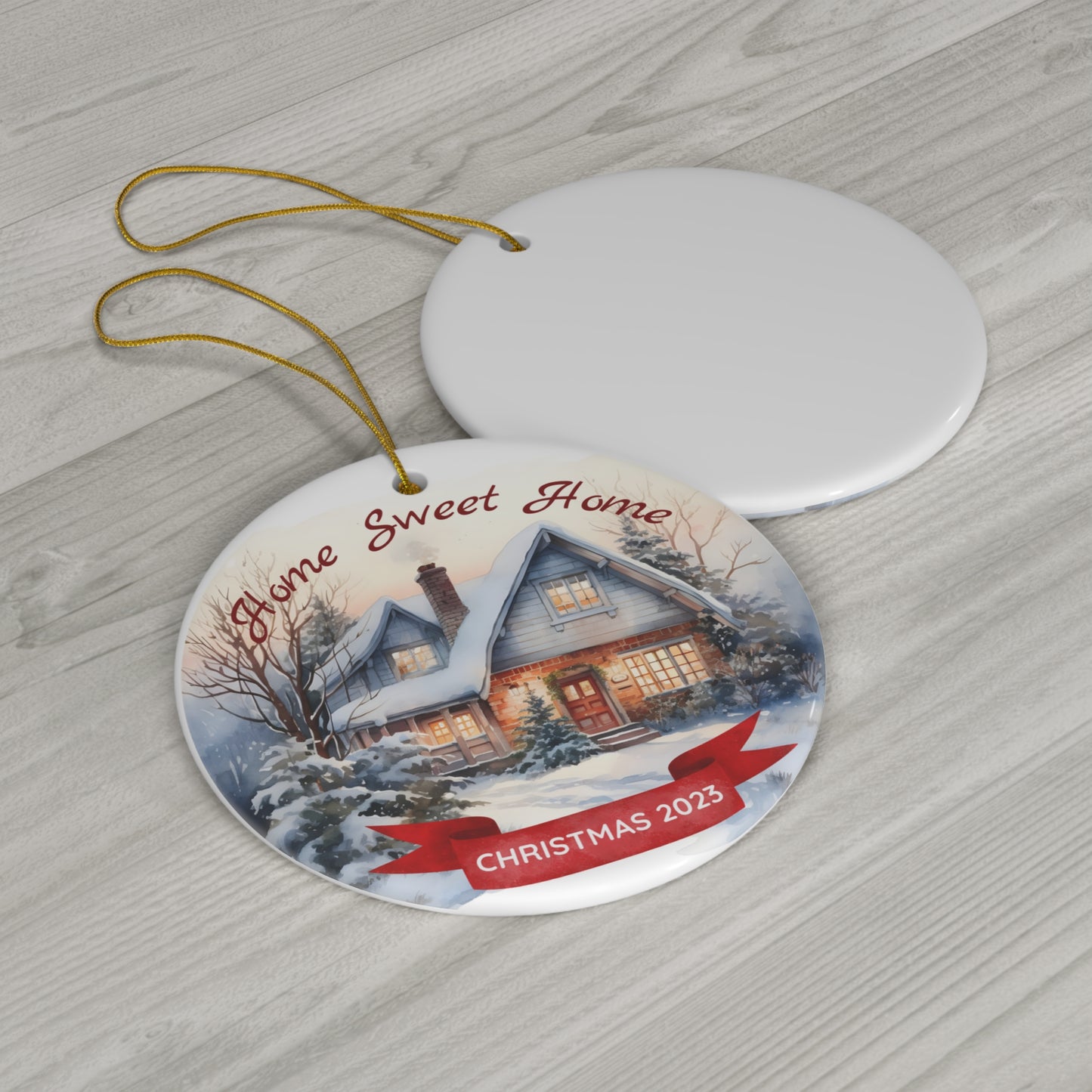 Home Sweet Home First Christmas House Warming Gift, 2023 Keepsake Holiday Ornament