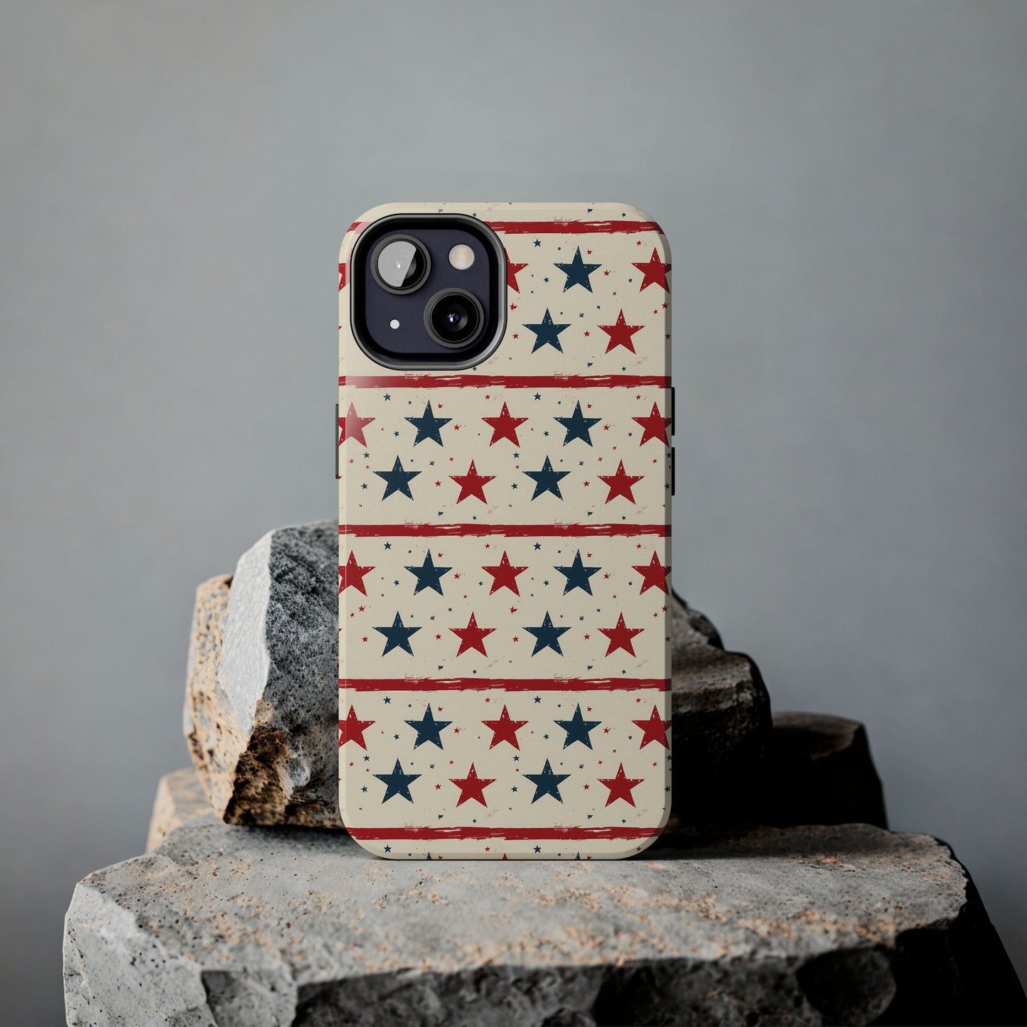 Stars & Stripes Tough Phone Case for iPhone 11, 12, 13, 14, 15, Plus, Pro, Pro Max