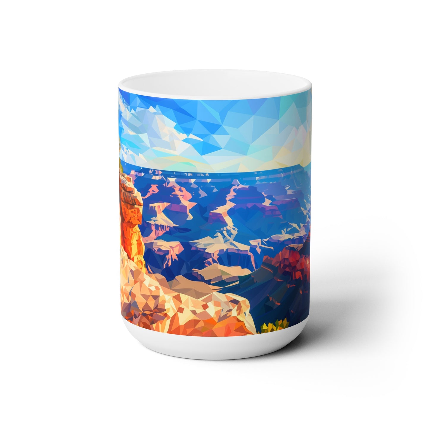 Large Collectible Coffee Mug with Grand Canyon National Park Design, 15oz