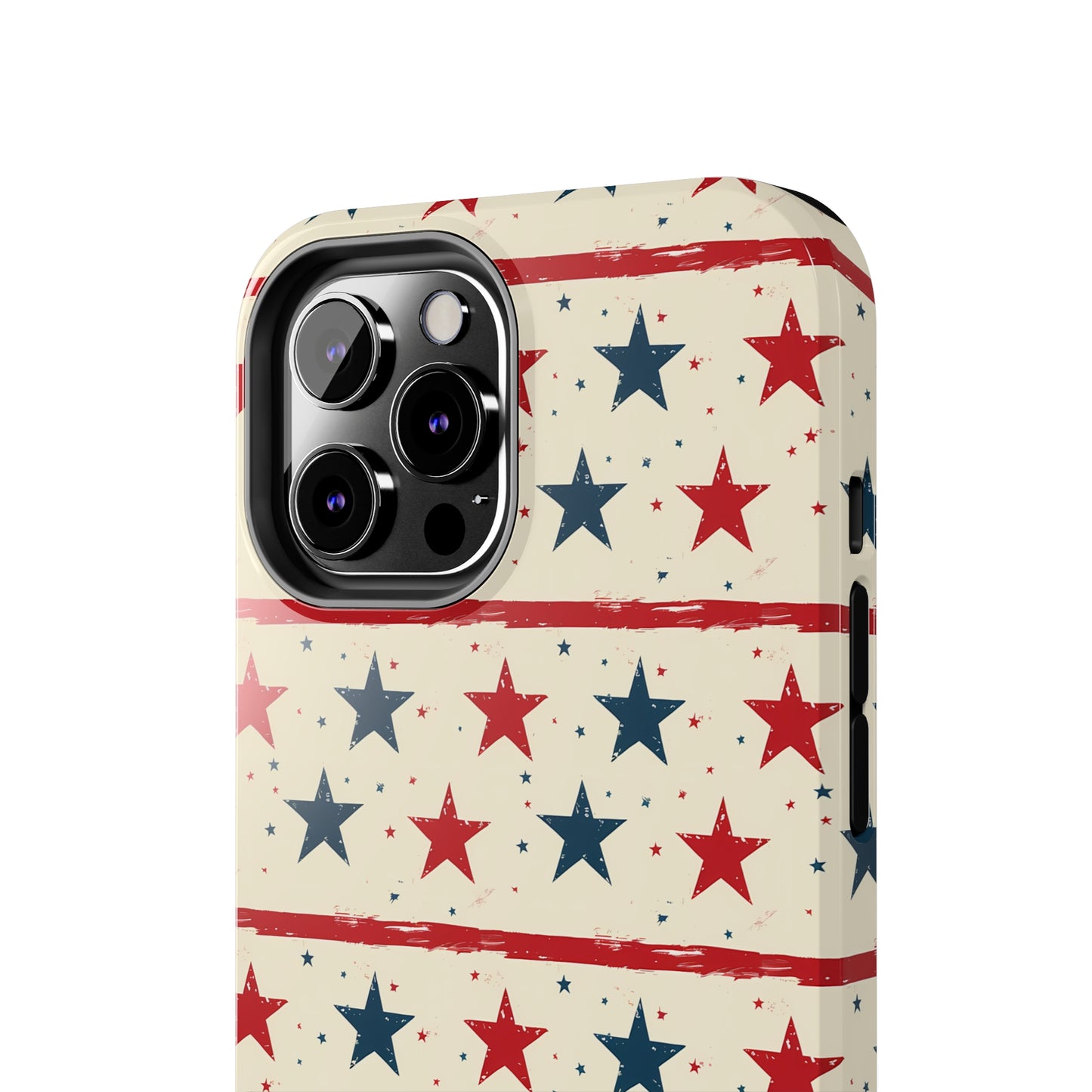 Stars & Stripes Tough Phone Case for iPhone 11, 12, 13, 14, 15, Plus, Pro, Pro Max