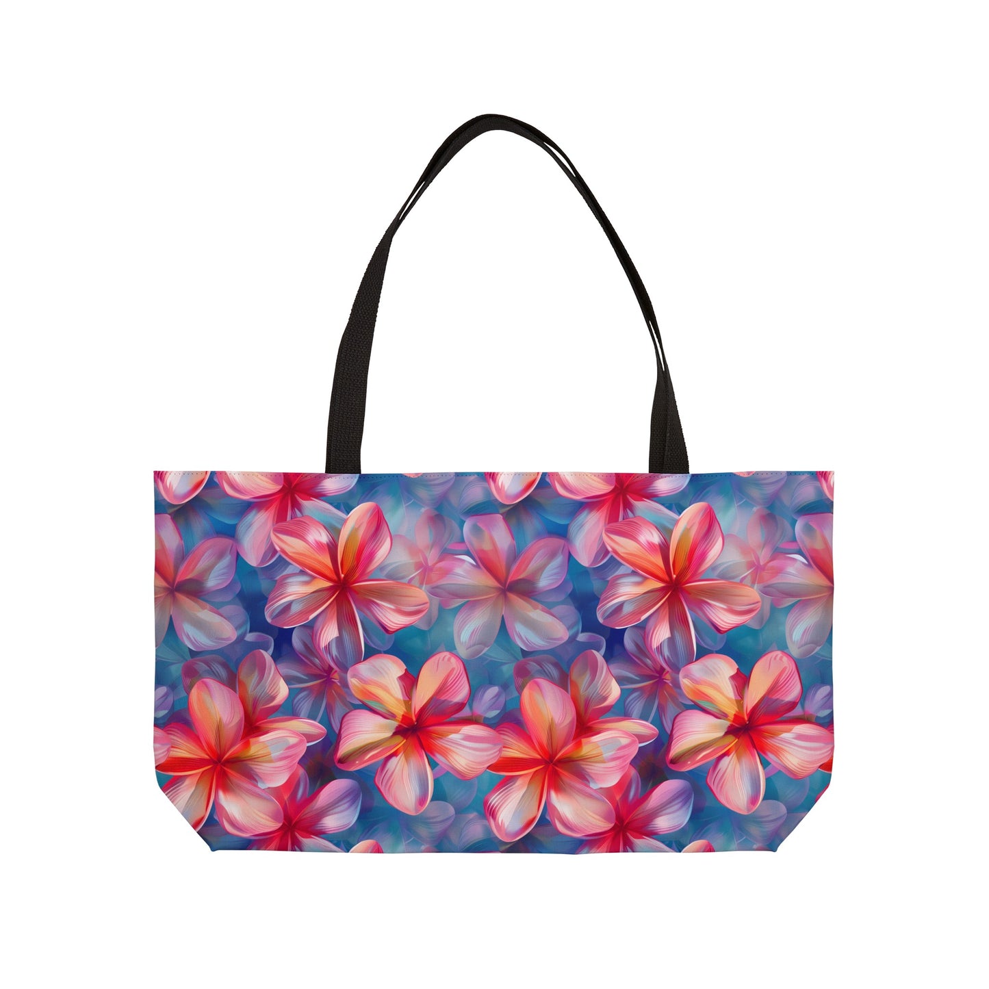 Exotic Plumeria Tote Bag (24" x 13" x 2")