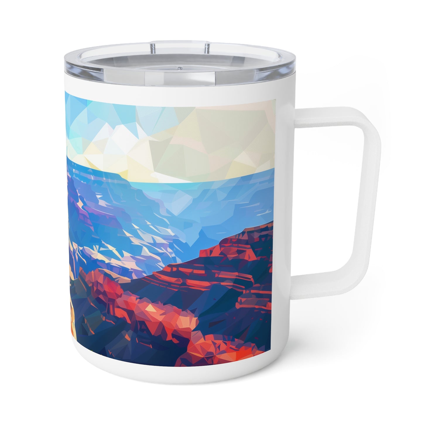 Insulated Coffee Mug with Grand Canyon National Park Design, 10 oz