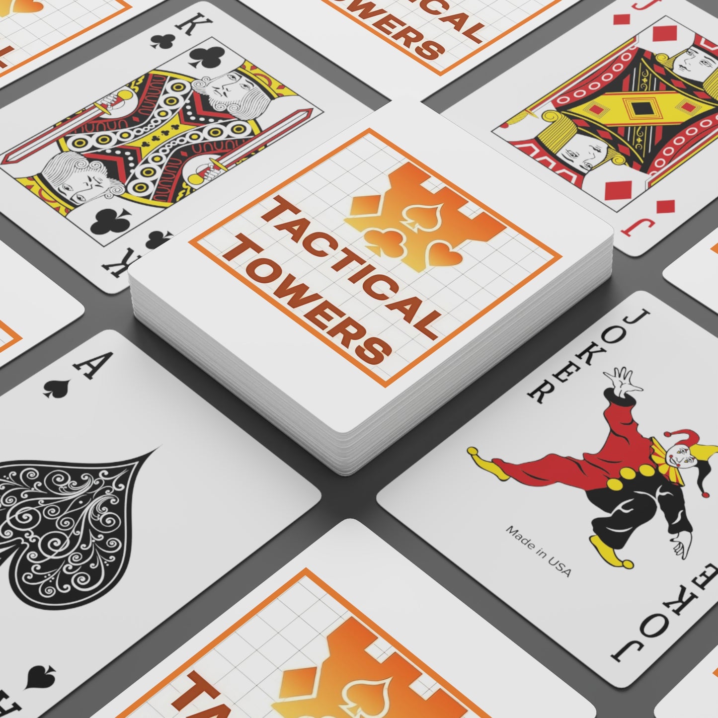Tactical Towers Card Game - Official Rules (Printable PDF Download)