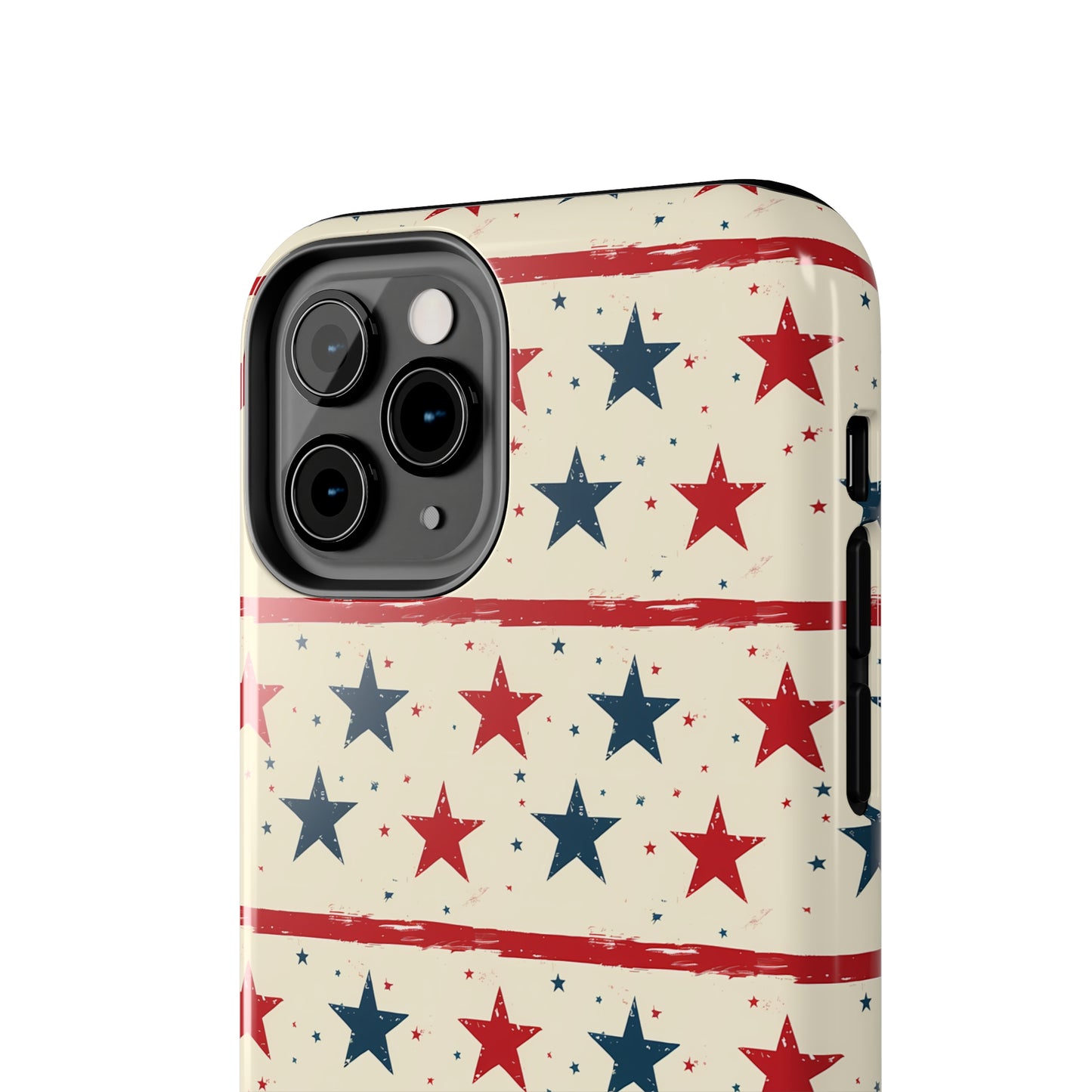 Stars & Stripes Tough Phone Case for iPhone 11, 12, 13, 14, 15, Plus, Pro, Pro Max